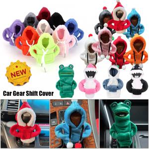 3-1 шт. толстовка с капюшоном Чехол для автомобильного переключения передач толстовка с ручкой для ручного переключения передач сменная крышка рычага Крышка для автомобильной коробки передач Крышка для салона автомобиля